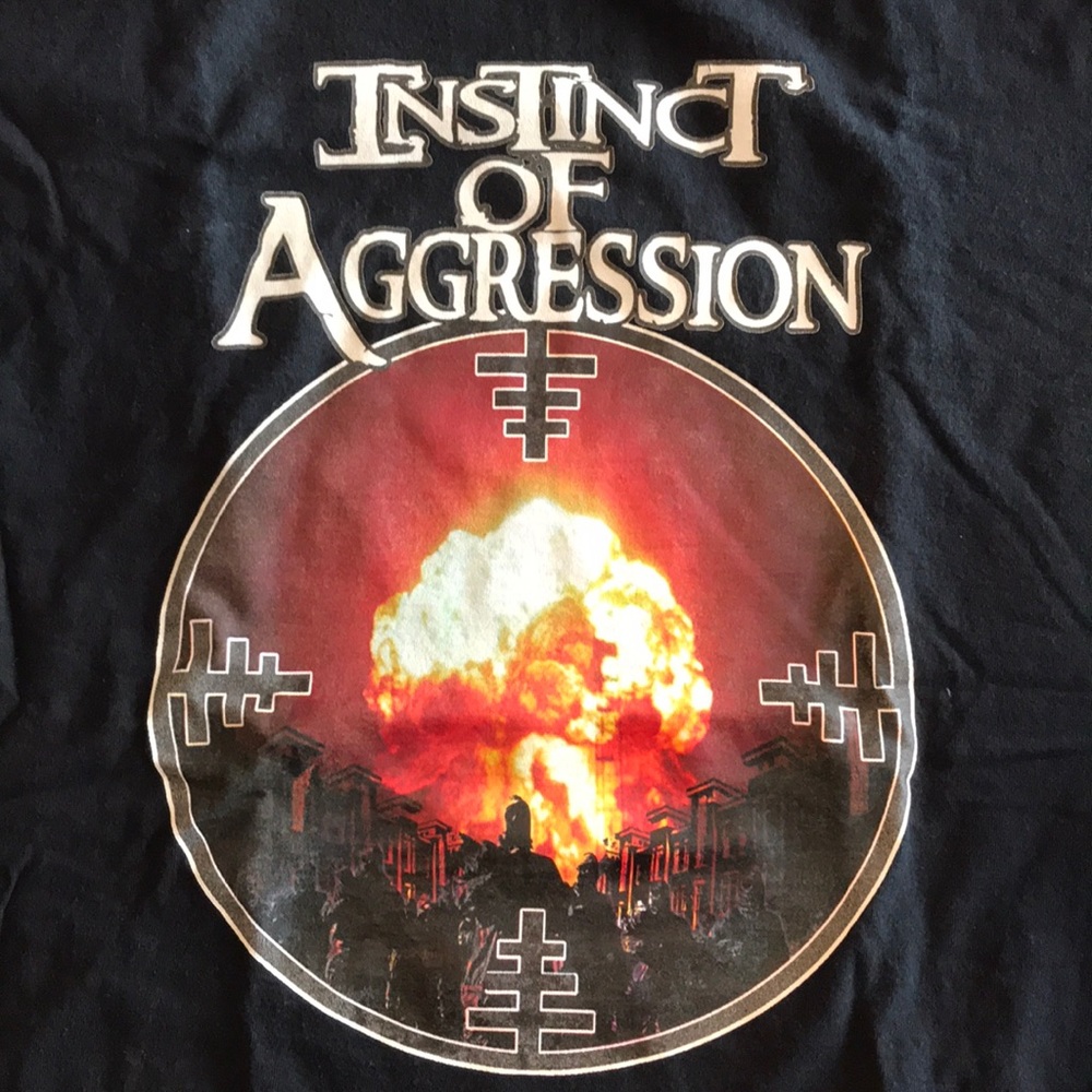 Instinct of Aggression “Beyond All Control” tee